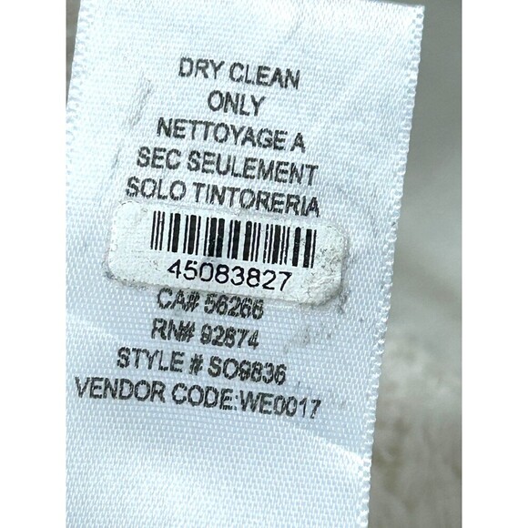 SPLENDID Tan Faux Sherpa Shearling Drape Open Front Keane Vest Sz Small 1086U4 - Picture 12 of 12